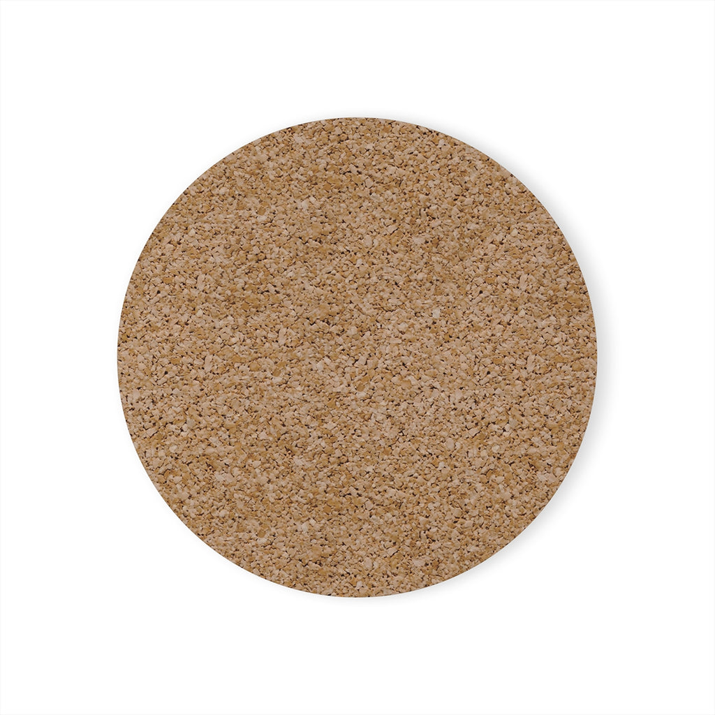 Custom Pet Portrait Cork Coaster — Your Dog or Cat's Photo