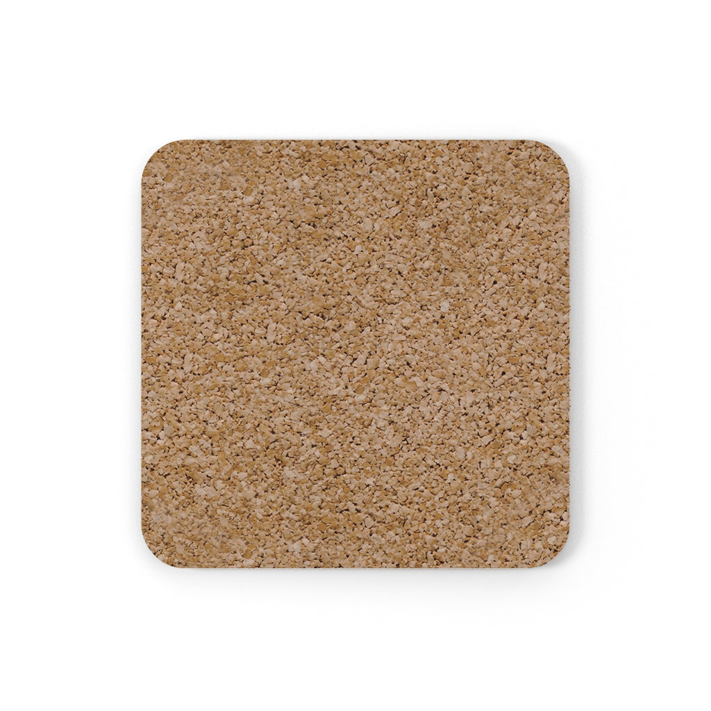 Custom Pet Portrait Cork Coaster — Your Dog or Cat's Photo