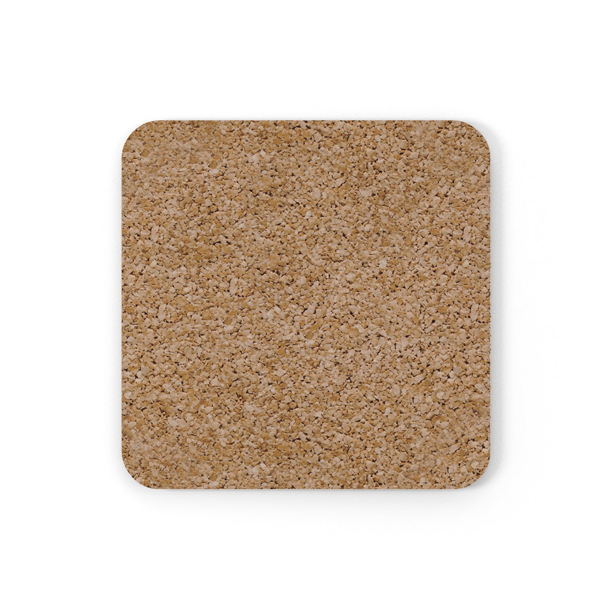 Custom Pet Portrait Cork Coaster — Your Dog or Cat's Photo
