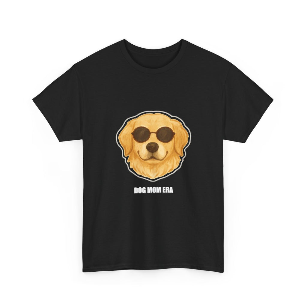 Dog Mom Era Tee — Illustrated Golden Retriever Unisex Shirt