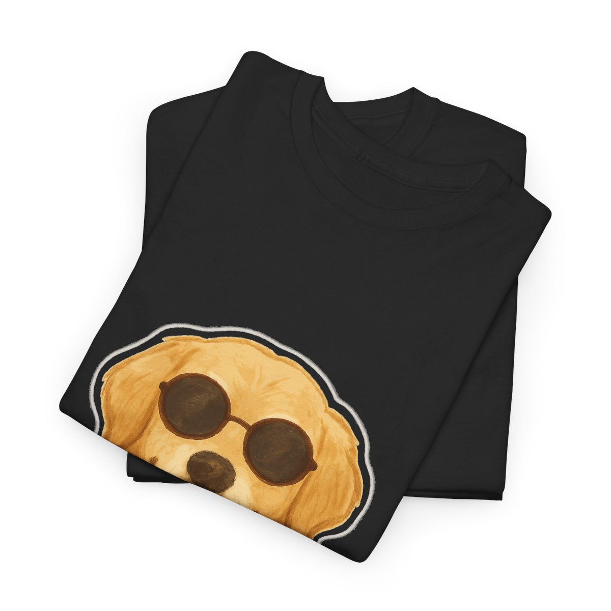 Dog Mom Era Tee — Illustrated Golden Retriever Unisex Shirt