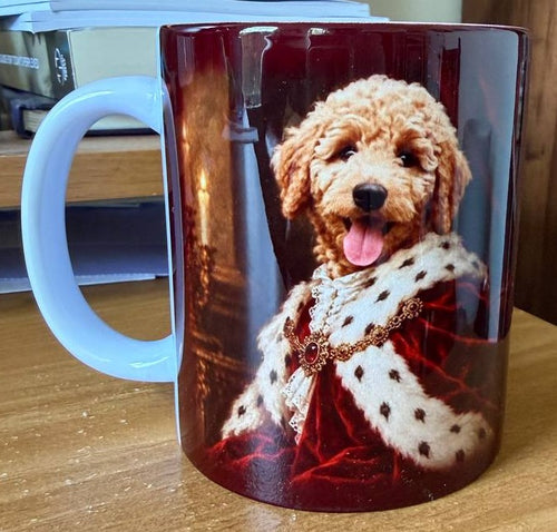 The Royal mug as it arrived - real photo