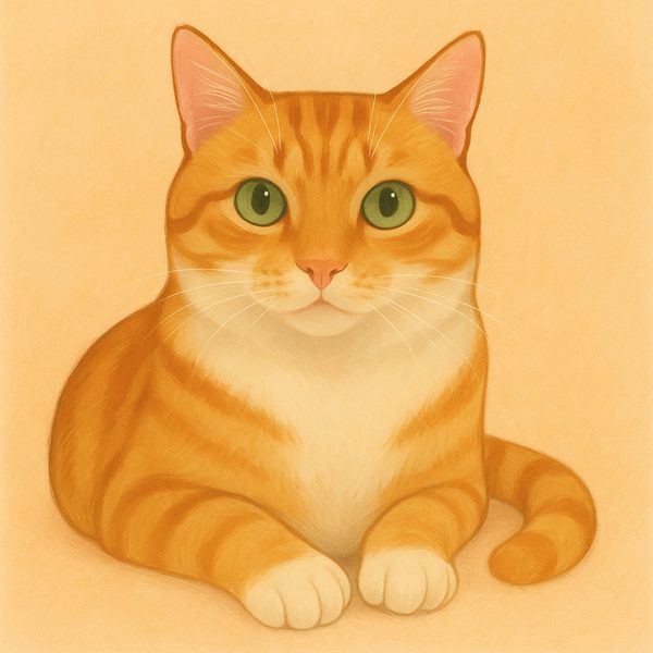 Custom pet portrait illustration, digital download