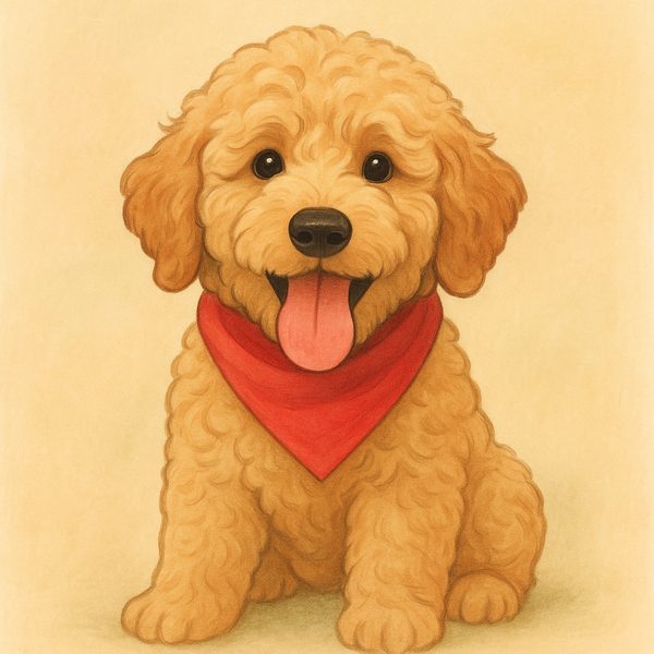 Custom pet portrait illustration, digital download